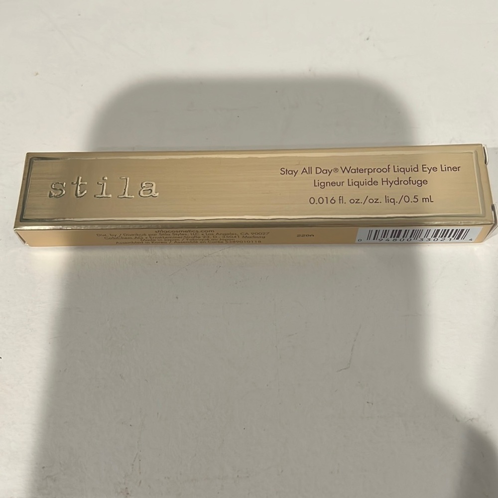 3 PACK!!!!STILA stay all day waterproof liquid eye liner NWT-3 pack!!!!